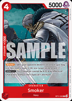 Smoker (OP11-005)⁣ - A Fist of Divine Speed⁣ (Common)⁣ [005]