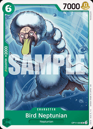 Bird Neptunian (OP11-033)⁣ - A Fist of Divine Speed⁣ (Uncommon)⁣ [033]