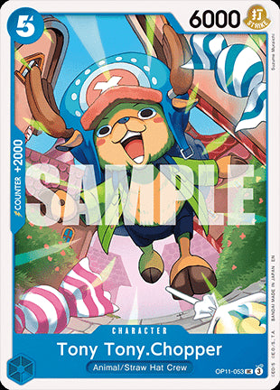 Tony Tony.Chopper (OP11-053)⁣ - A Fist of Divine Speed⁣ (Uncommon)⁣ [053]