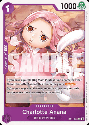 Charlotte Anana (OP11-065)⁣ - A Fist of Divine Speed⁣ (Uncommon)⁣ [065]