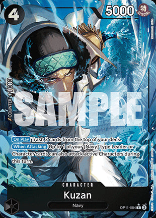 Kuzan (OP11-084) (V.2)⁣ - A Fist of Divine Speed⁣ (Alternate Art)⁣ [084]