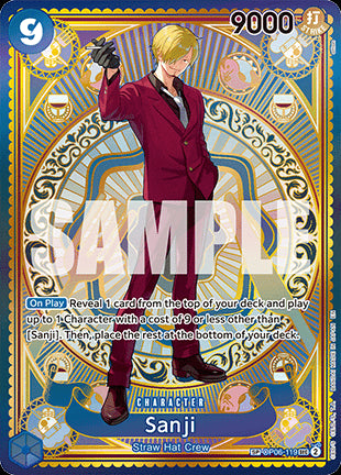 Sanji (OP06-119)⁣ - A Fist of Divine Speed⁣ (Special Rare)⁣ [OP06-119]