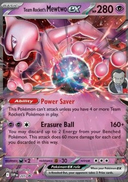 Team Rocket's Mewtwo ex⁣ - SV Black Star Promos⁣ (Promo)⁣ [205]
