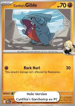 Cynthia's Gible⁣ - Destined Rivals: Additionals⁣ (Promo)⁣ [102]