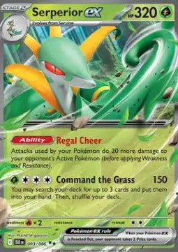 Serperior ex⁣ - Black Bolt⁣ (Double Rare)⁣ [003]