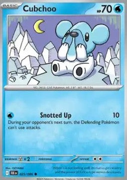 Cubchoo⁣ - Black Bolt⁣ (Common)⁣ [025]