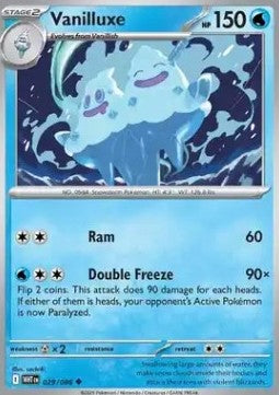 Vanilluxe⁣ - White Flare⁣ (Uncommon)⁣ [029]