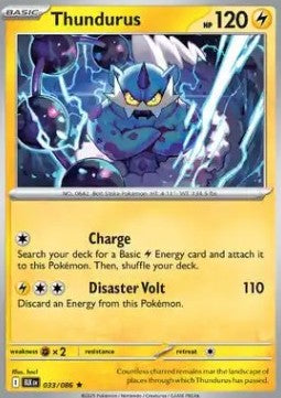 Thundurus⁣ - Black Bolt⁣ (Rare)⁣ [033]