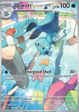 Dewott⁣ - White Flare⁣ (Illustration Rare)⁣ [106]