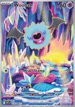 Woobat⁣ - White Flare⁣ (Illustration Rare)⁣ [119]