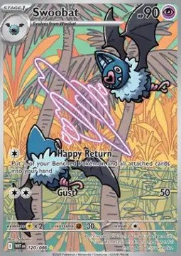 Swoobat⁣ - White Flare⁣ (Illustration Rare)⁣ [120]