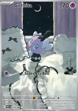 Gothita⁣ - White Flare⁣ (Illustration Rare)⁣ [124]