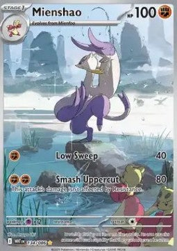 Mienshao⁣ - White Flare⁣ (Illustration Rare)⁣ [134]
