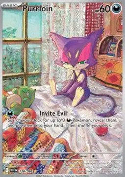 Purrloin⁣ - White Flare⁣ (Illustration Rare)⁣ [136]