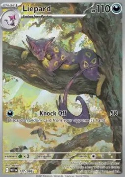 Liepard⁣ - White Flare⁣ (Illustration Rare)⁣ [137]