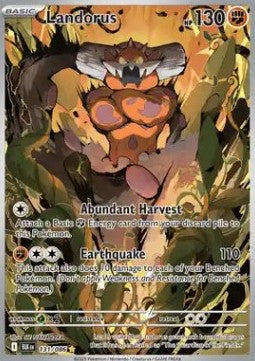 Landorus⁣ - Black Bolt⁣ (Illustration Rare)⁣ [131]