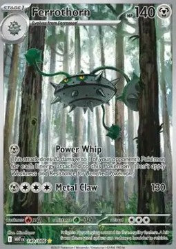 Ferrothorn⁣ - White Flare⁣ (Illustration Rare)⁣ [149]