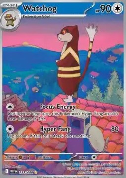 Watchog⁣ - White Flare⁣ (Illustration Rare)⁣ [153]