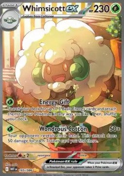 Whimsicott ex⁣ - White Flare⁣ (Special Illustration Rare)⁣ [165]