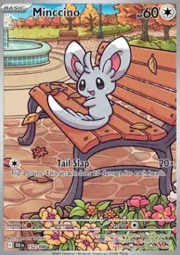 Minccino⁣ - Black Bolt⁣ (Illustration Rare)⁣ [152]