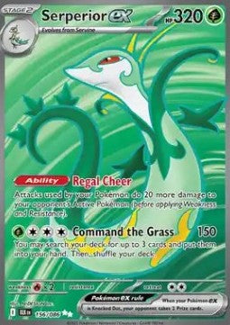Serperior ex⁣ - Black Bolt⁣ (Ultra Rare)⁣ [156]