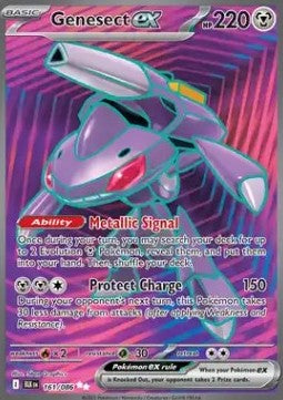 Genesect ex⁣ - Black Bolt⁣ (Ultra Rare)⁣ [161]