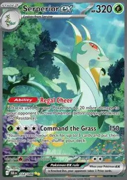 Serperior ex⁣ - Black Bolt⁣ (Special Illustration Rare)⁣ [164]