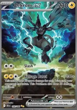 Zekrom ex⁣ - Black Bolt⁣ (Special Illustration Rare)⁣ [166]