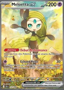 Meloetta ex⁣ - Black Bolt⁣ (Special Illustration Rare)⁣ [167]