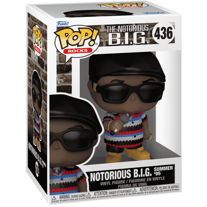 Funko POP! - The Notorious B.I.G. (Biggie - Summer '95) #436