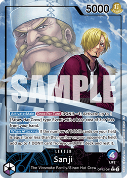 Sanji (OP12-041) (V.2) - Legacy of the Master (Alternate Art) [OP12-041]