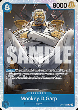 Monkey.D.Garp (OP12-056) (V.1) - Legacy of the Master (Super Rare) [OP12-056]