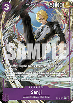 Sanji (OP12-070) (V.2) - Legacy of the Master (Alternate Art) [OP12-070]