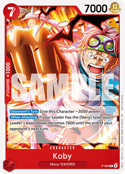 Koby (P-092) (V.2) - Promos (Promo) [P-092]