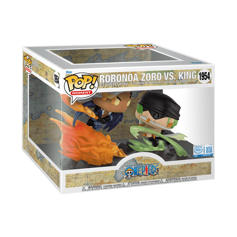 Funko POP! - One Piece: Pop! Moment Roronoa Zoro vs. King