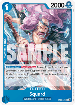 Squard (ST22-007) (V.1) - Starter Deck: EX Ace & Newgate (Common) [ST-22-007]