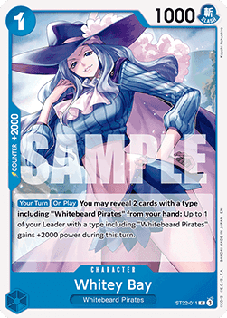 Whitey Bay (ST22-011) (V.1) - Starter Deck: EX Ace & Newgate (Common) [ST-22-011]
