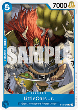 LittleOars Jr. (ST22-013) (V.1) - Starter Deck: EX Ace & Newgate (Common) [ST-22-013]