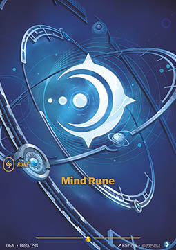 Mind Rune (V.2 - Showcase) - Origins (Showcase) [OGN-089a]