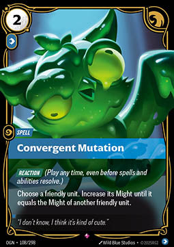Convergent Mutation - Origins (Rare) [OGN-108]