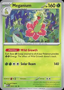 Meganium - Mega Evolution (Rare) [MEG-010]