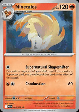 Ninetales - Mega Evolution (Uncommon) [MEG-020]