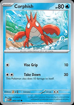 Corphish - Mega Evolution (Common) [MEG-033]
