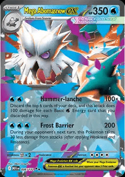 Mega Abomasnow ex - Mega Evolution (Double Rare) [MEG-036]