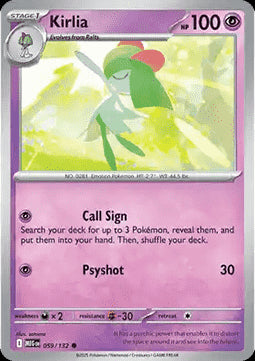 Kirlia - Mega Evolution (Common) [MEG-059]