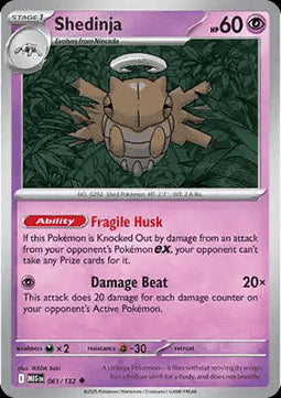 Shedinja - Mega Evolution (Uncommon) [MEG-061]
