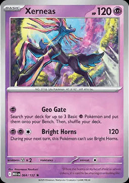 Xerneas - Mega Evolution (Rare) [MEG-064]