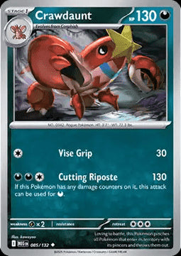 Crawdaunt - Mega Evolution (Uncommon) [MEG-085]