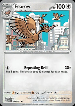 Fearow - Mega Evolution (Common) [MEG-103]