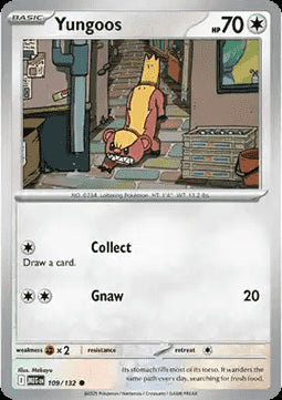 Yungoos - Mega Evolution (Common) [MEG-109]